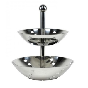 ***ALZATA INOX GOCCE 2 P.Ø cm25/31  - 2636002 | Novalberghiera