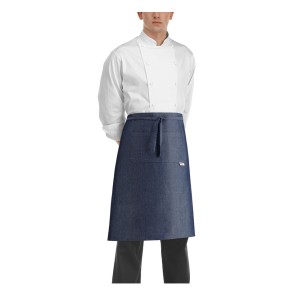 N.2 GREMBIULI 70x70 JEANS C/TASCA