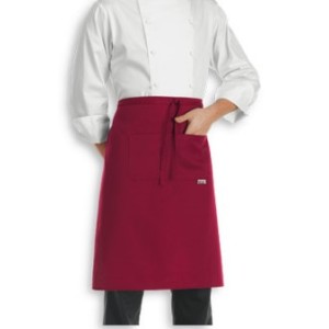 N.2 GREMBIULI 70x70 BORD.C/TASCA