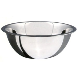 ***CIOTOLA FONDA INOX cm 27x10h