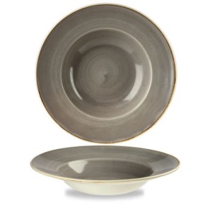 GREY PASTA BOWL cm 28
