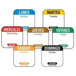 N. 500 ETICHETTE mm25 MERCOLEDI'