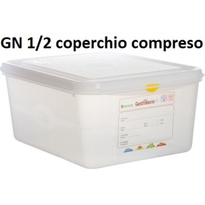 VASCA GN 1/2x15h POLIPR.C/COP.