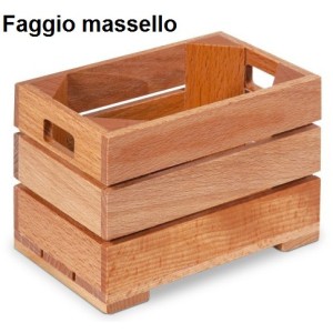 CASSETTA LEGNO cm 12x8x9h