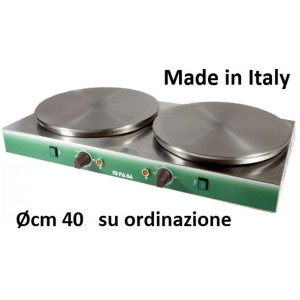 PIASTRA CREPES DOPPIA -D40