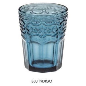 BICCHIERE CANNES BLU INDIGO cl.25