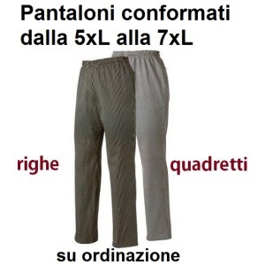 PANTALONI CUOCO CONFORMATI  - 600999 | Novalberghiera
