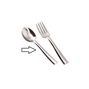 N.100 CUCCHIAINI FINGER INOX