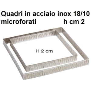 QUADRO INOX MICROF.h cm 2  - 5822999 | Novalberghiera