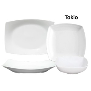 SERIE TAVOLA TOKIO BIANCO  - 5392999 | Novalberghiera