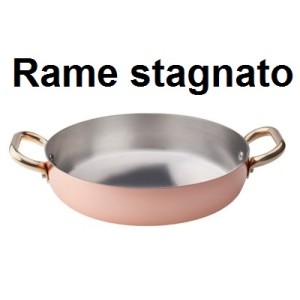 TEGAME 2M RAME STAGNATO  - 5509999 | Novalberghiera