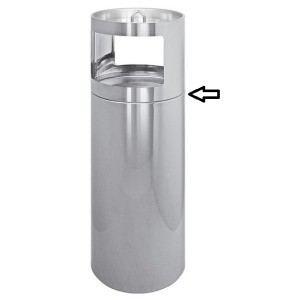 P/CENERE G/CARTA INOX 25x80h  - 703031 | Novalberghiera