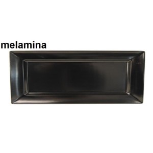 PIATTO RETT.MEL.cm 75x25 NE  - 5378175 | Novalberghiera