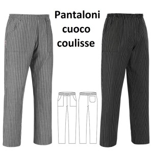 PANT.CUOCO RIGATINO  - 5449999 | Novalberghiera