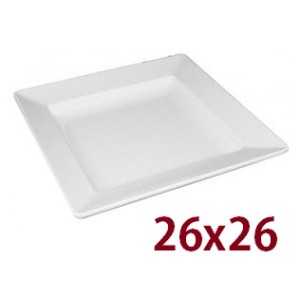 VASSOIO MELAMINA cm 26x26  - 5680026 | Novalberghiera