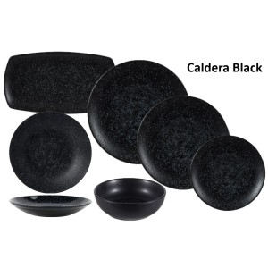 SERIE TAVOLA CALDERA NERO  - 952999 | Novalberghiera