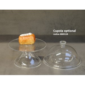 ALZATA PLEXI Øcm 18x10h  - 4669018 | Novalberghiera