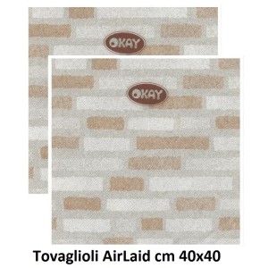 N.900 TOV.li AIRLAID CARAM cm 40x40  - 4724011 | Novalberghiera