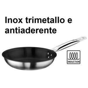 PADELLA INOX TRIM+ANTIADERENTE  - 5299999 | Novalberghiera