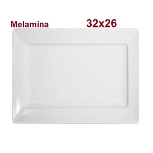 VASSOIO MELAMINA BI.cm 32x26  - 5682012 | Novalberghiera
