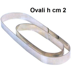 OVALE INOX h cm 2  - 5814999 | Novalberghiera