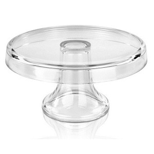 ALZATA IN VETRO Øcm 22 -PALL.  - 6022 | Novalberghiera