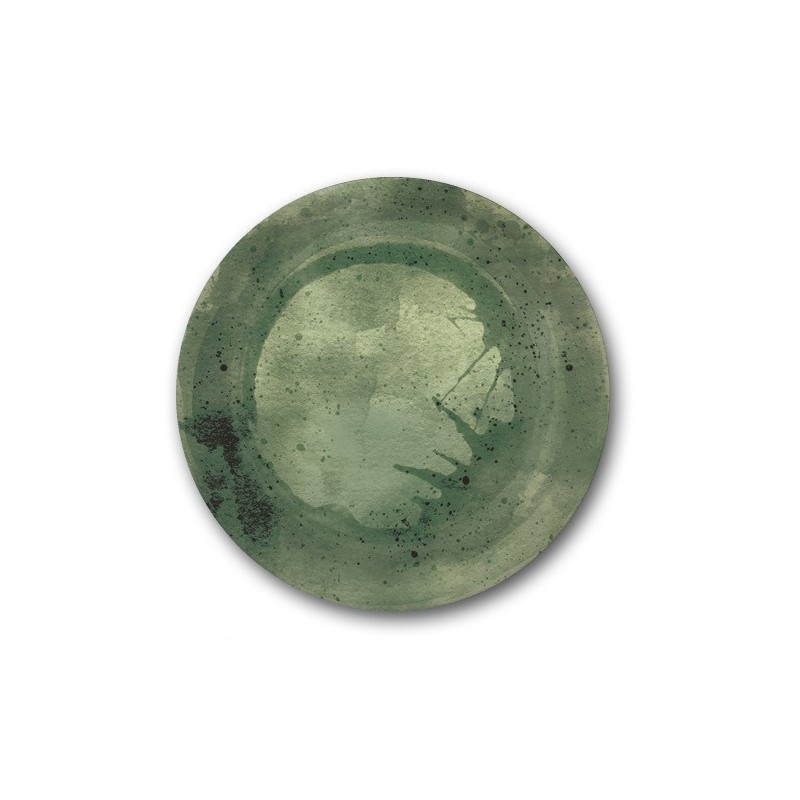 PIATTO PIZZA VERDE cm 33 (102)  - 2694001 | Novalberghiera