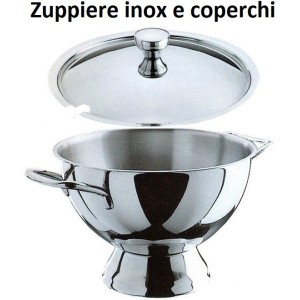 ZUPPIERE INOX C/COPERCHIO  - 954999 | Novalberghiera