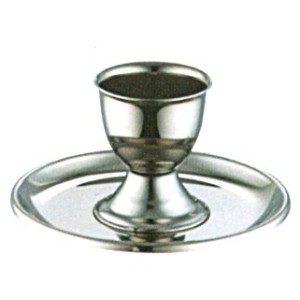 PORTAUOVO INOX C/PIATTINO -121  - 1200001 | Novalberghiera