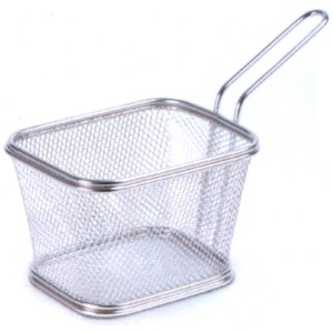 CESTINO FILO INOX 13x11x9  - 1420001 | Novalberghiera