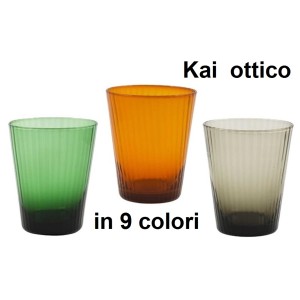 SERIE BICCHIERI KAI OTTICO  - 4654999 | Novalberghiera