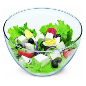 CIOTOLA VETRO BORO cm 18x11h  - 5559018 | Novalberghiera