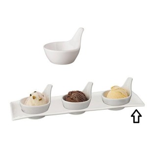 VASSOIO GOURMET MELAM.BI.cm30  - 5676001 | Novalberghiera