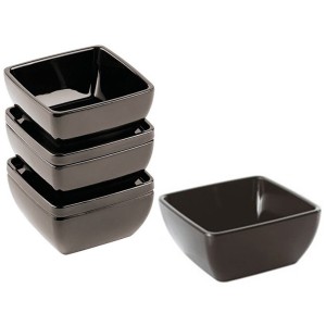 CIOTOLA MELAMINA NERO 12x12  - 5685113 | Novalberghiera