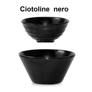 COPPETTE NERO  - 1039999 | Novalberghiera