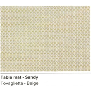 N.6 TOVAGLIETTE 42x33 BEIGE  - 17002 | Novalberghiera