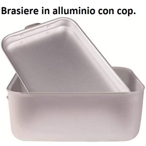 BRASIERA ALLUMINIO C/C  - 1956999 | Novalberghiera