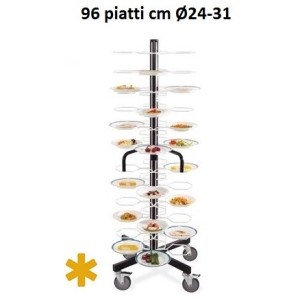 CARRELLO 96 PIATTI cm 60x60  - 2358096 | Novalberghiera