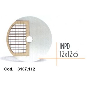 DISCO CUBETTI mm 12x12x5 -INPD  - 3107112 | Novalberghiera