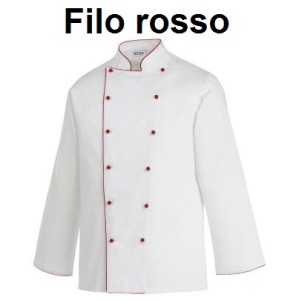 GIACCA RED PIPING FILO ROSSO  - 3999999 | Novalberghiera