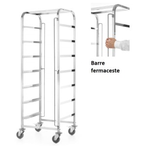 CARRELLO x CESTI LAVAGGIO 7 Cesti  - 4328005 | Novalberghiera