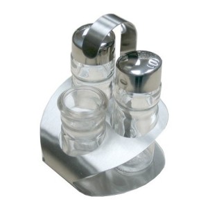 SALINO INOX 3 PZ. AMALFI  - 4898003 | Novalberghiera