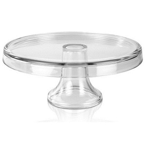 ALZATA IN VETRO Øcm 27 -PALL.  - 6027 | Novalberghiera