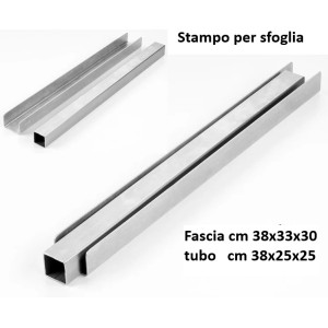 KIT 2 Pz. STAMPO SFOGLIA 38x33