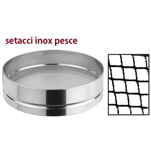 SETACCIO INOX PESCE  - 1299999 | Novalberghiera