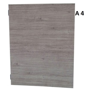MENU STOCK A4 EFF/LEGNO GRIG.  - 1326004 | Novalberghiera