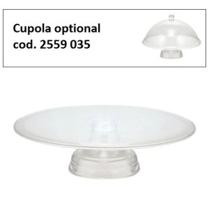 ALZATA POLICARB. Ø cm 33x9h  - 1579033 | Novalberghiera