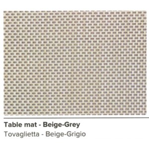 N.6 TOVAGLIETTE 42x33 BE/GRI  - 17005 | Novalberghiera