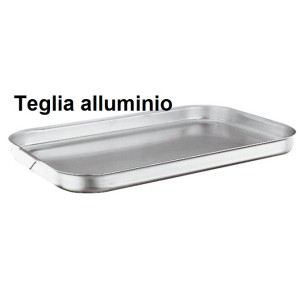 TEGLIA ALLUMINIO BORDO BASSO  - 1959999 | Novalberghiera