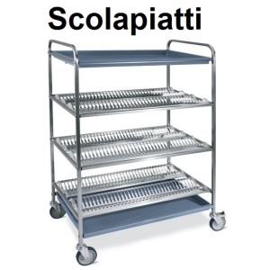 CARRELLI SCOLAPIATTI  - 2526999 | Novalberghiera